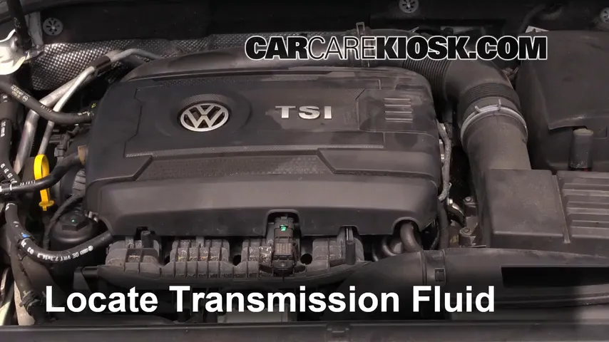 2014 Volkswagen Passat SEL Premium 1.8L 4 Cyl. Sedan (4 Door) Líquido de transmisión Controlar nivel de líquido